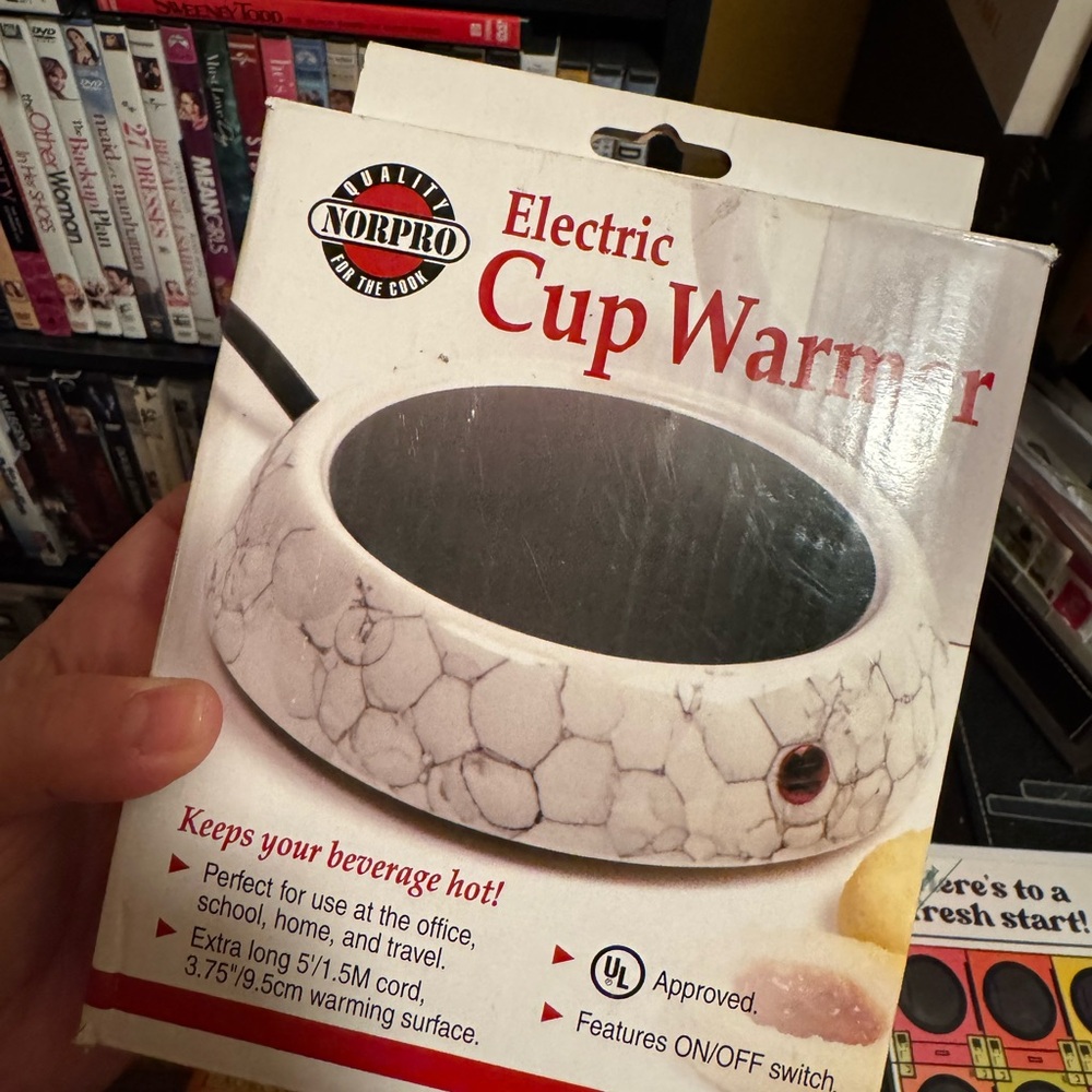 Norpro Electric Cup Warmer - Marble Color - Model 5569